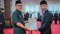 Pj Bupati Tulang Bawang Lantik 2 Pejabat Pimpinan Tinggi Pratama,Salah Satunya Kepala Dinas Kominfo Tulang Bawang