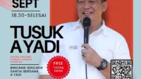 Lutfhi Bamala Ajak Warga Purwakarta Perjuangkan Program Yadi-Pipin dalam Acara "Tusuk a Yadi" di Coffee Rider