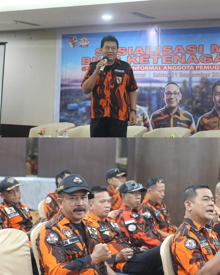 Pemuda Pancasila Riau dan BPJS Ketenagakerjaan Pekanbaru Bentuk Kerja Sama Berikan Manfaat Untuk Pekerja Informal