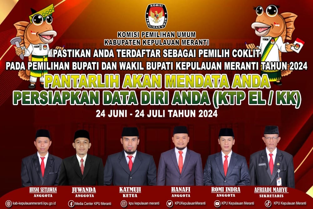 KPU Kepulauan Meranti Taja Cafe Night Bertema Meranti Milik Siapa