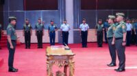 Panglima TNI Jenderal Agus Subianto Pimpin Sertijab Asintel Panglima TNI