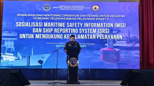 Kemenhub Sosialisasi Keselamatan Pelayaran Melalui Maritim Safety Information dan Ship Reporting System