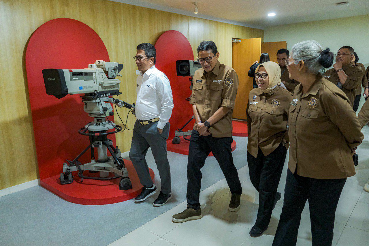 Menparekraf Ajak TVRI Perkuat Kolaborasi Promosikan Potensi Parekraf Indonesia