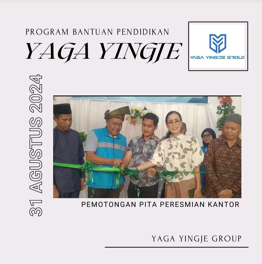 Pemotongan Pita Tanda Peresmian Gedung Baru Yaga Yingje Batam