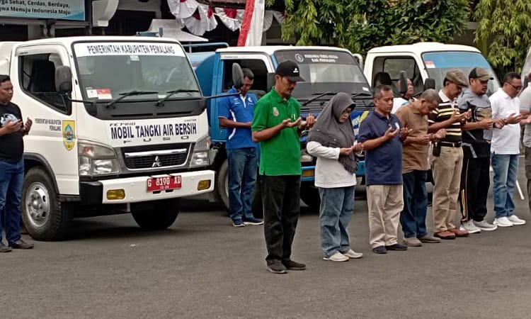 Beberapa Desa Di Wilayah Selatan Pemalang Alami Kekurangan Air Bersih Dampak Kemarau Panjang