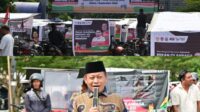 H Waris Tholib Hadiri Acara Pelepasan Becak Promosi Dalam Rangka Semarak Event PON XXI Tahun 2024 Oleh GMB