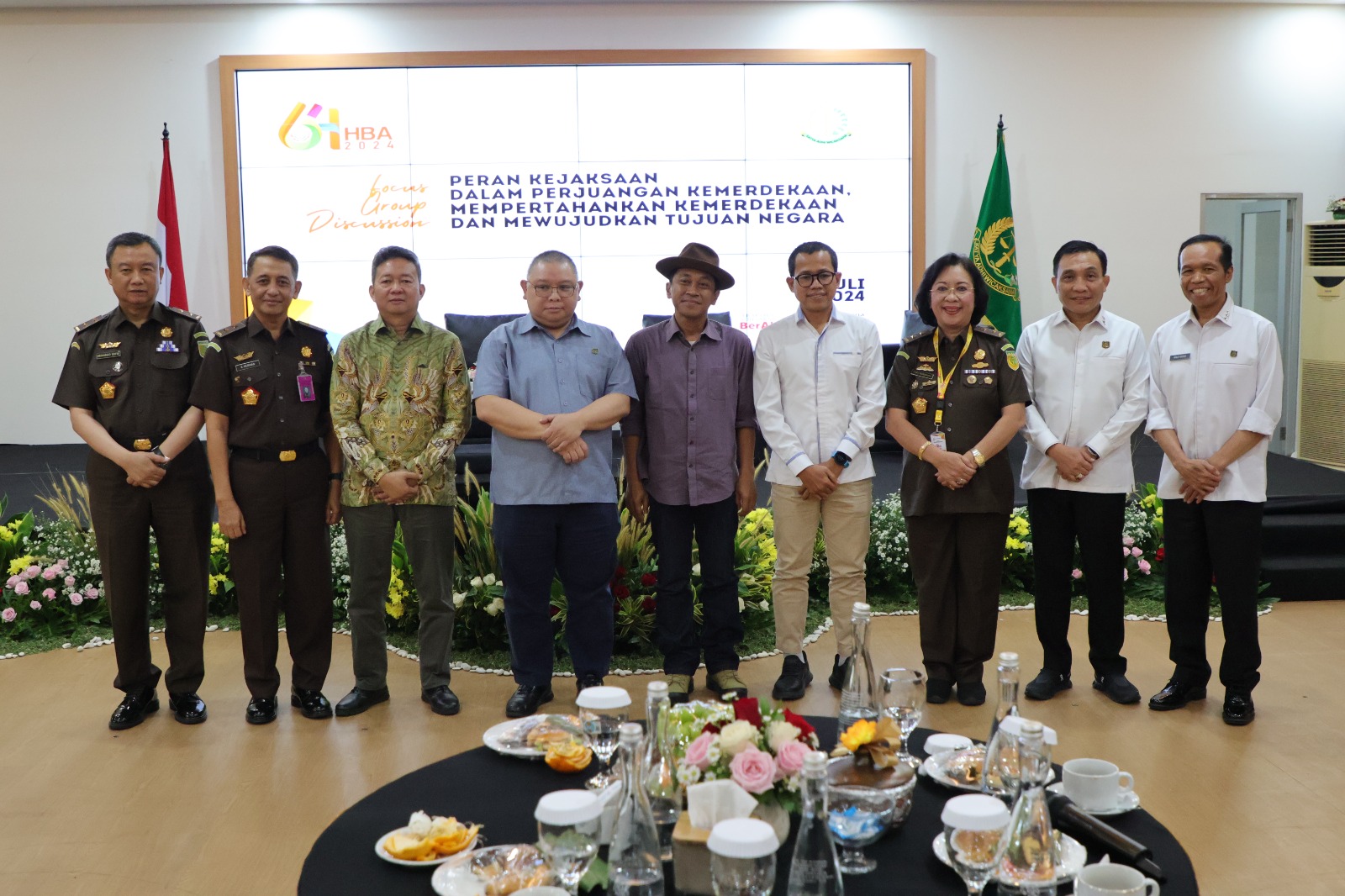 JAM-Datun Dr. Narendra Jatna Membuka Focus Group Discussion Sejarah Kejaksaan Memperingati Hari Bakti Adhyaksa Ke-64 Tahun 2024