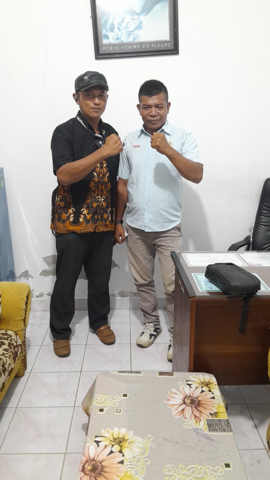 Ketua DPD IWO Indonesia Natuna Kunjungi Puskesmas Sedanau, Dorong Sinergi Media dan Kesehatan