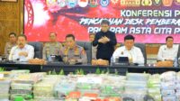 Polri Ungkap Barang Bukti Narkoba Senilai Rp 2,88 Triliun, Ini Jumlah Kasusnya