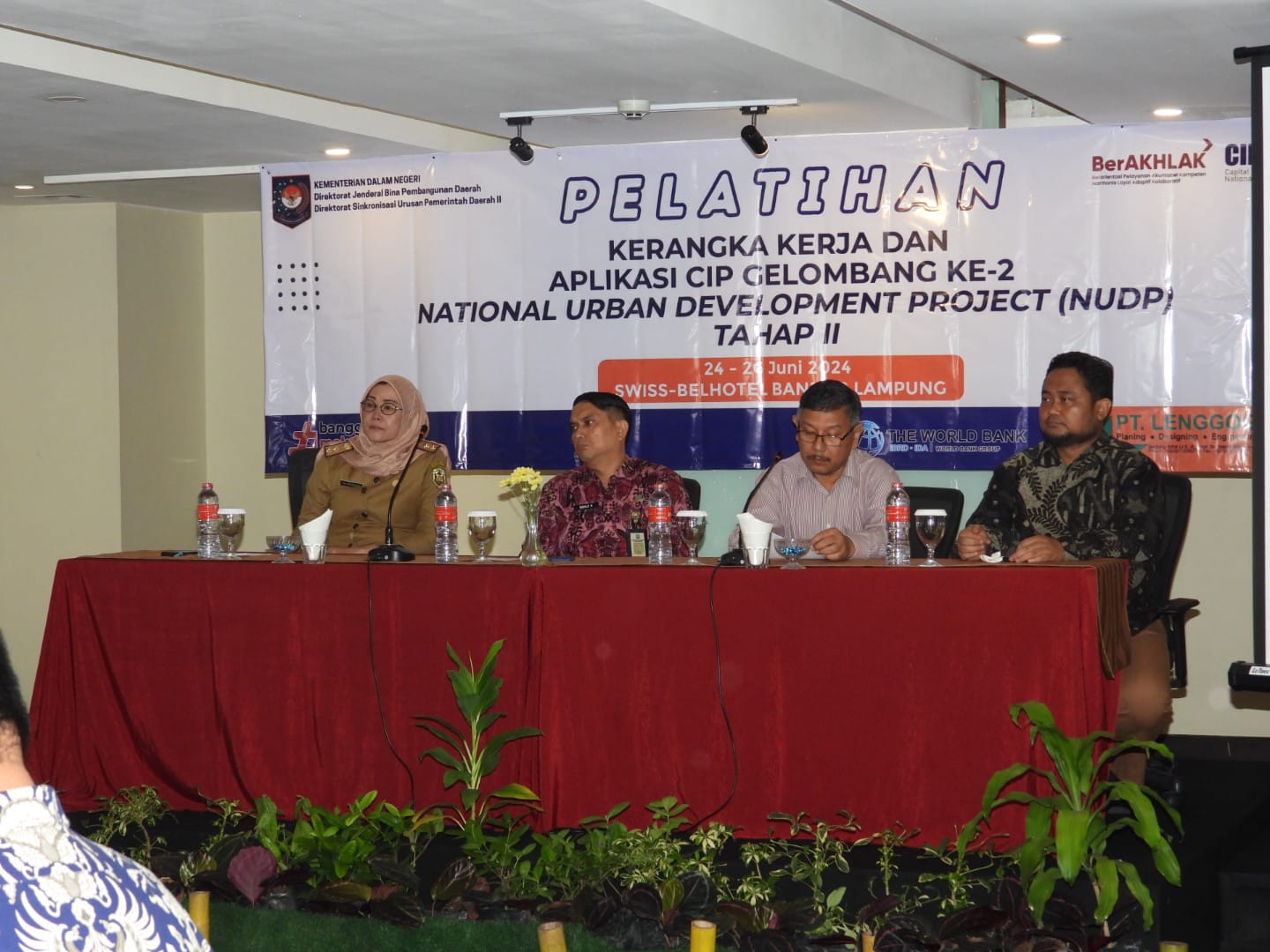 Pemkot Bandar Lampung Melaksanakan Pelatihan Kerangka Kerja dan Aplikasi Capital Investment Planning (CIP)*