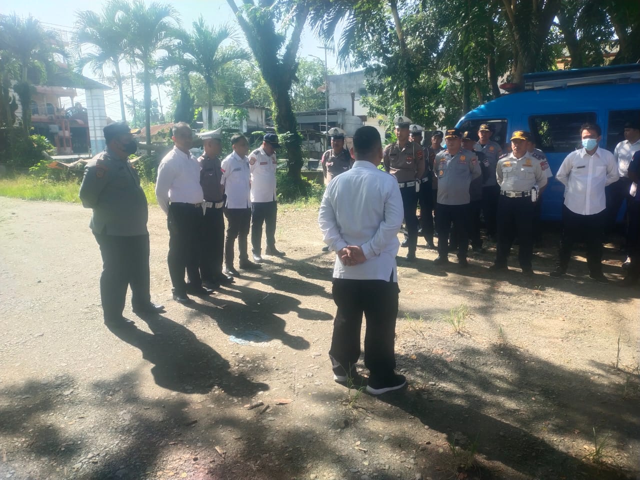 Pastikan Keadaan Kesehatan Pengemudi Mobil Jelang NATARU Polres Tanjung Balai Laksanakan Razia Tes Urien Bagi Supir
