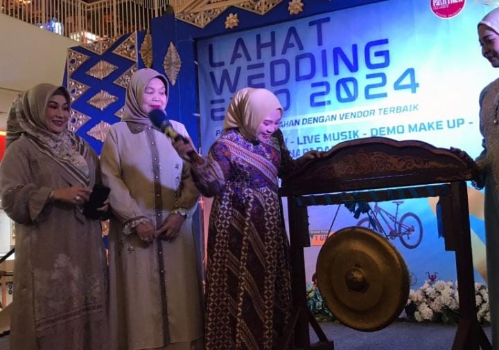 Wedding Expo 2024 Dibuka Secara Langsung Bacalon Bupati Lahat Lidyawati