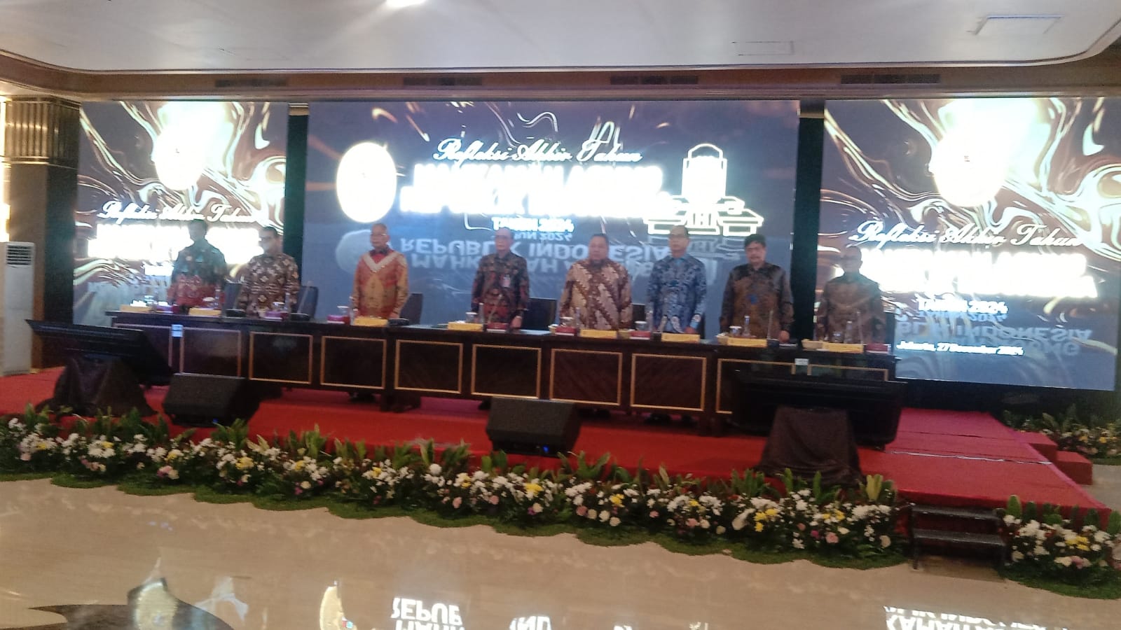 Ketua Mahkamah Agung Menyampaikan Refleksi Akhir Tahun Mahkamah Agung Tahun 2024