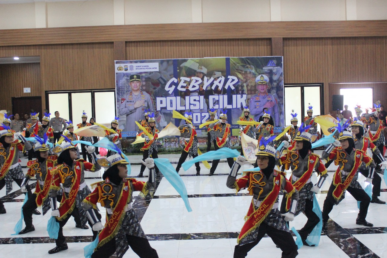 Ribuan Pocil Adu Ketangkasan Rebutkan Piala Kapolda Jatim