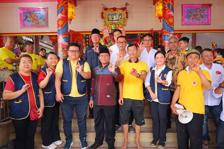 Walikota Tanjungbalai Hadiri Perayaan HUT Vihara Ki Ong Keng dan Dewa Ki Hu Ong Ya Kota Tanjungbalai