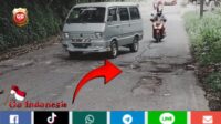 Ruas Jalan Batusangkar - Payakumbuh Rusak Parah, Dua Tahun Dibiarkan Pemprov Sumbar