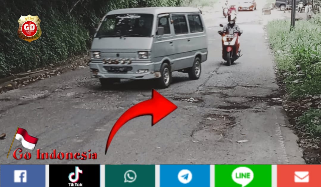 Ruas Jalan Batusangkar - Payakumbuh Rusak Parah, Dua Tahun Dibiarkan Pemprov Sumbar