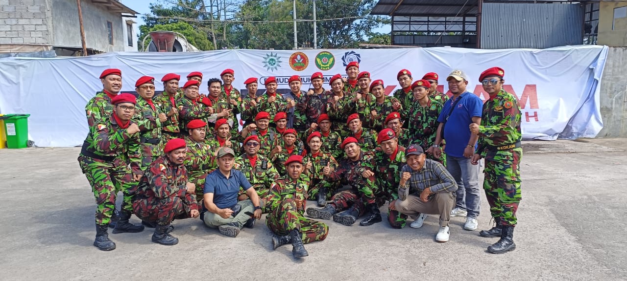 KOKAM DKI Jakarta Ikut Hadir Apel Akbar Memperingati Milad Ke 8 Universitas Muhammadiyah di Kampung UM Bandung Bandung,