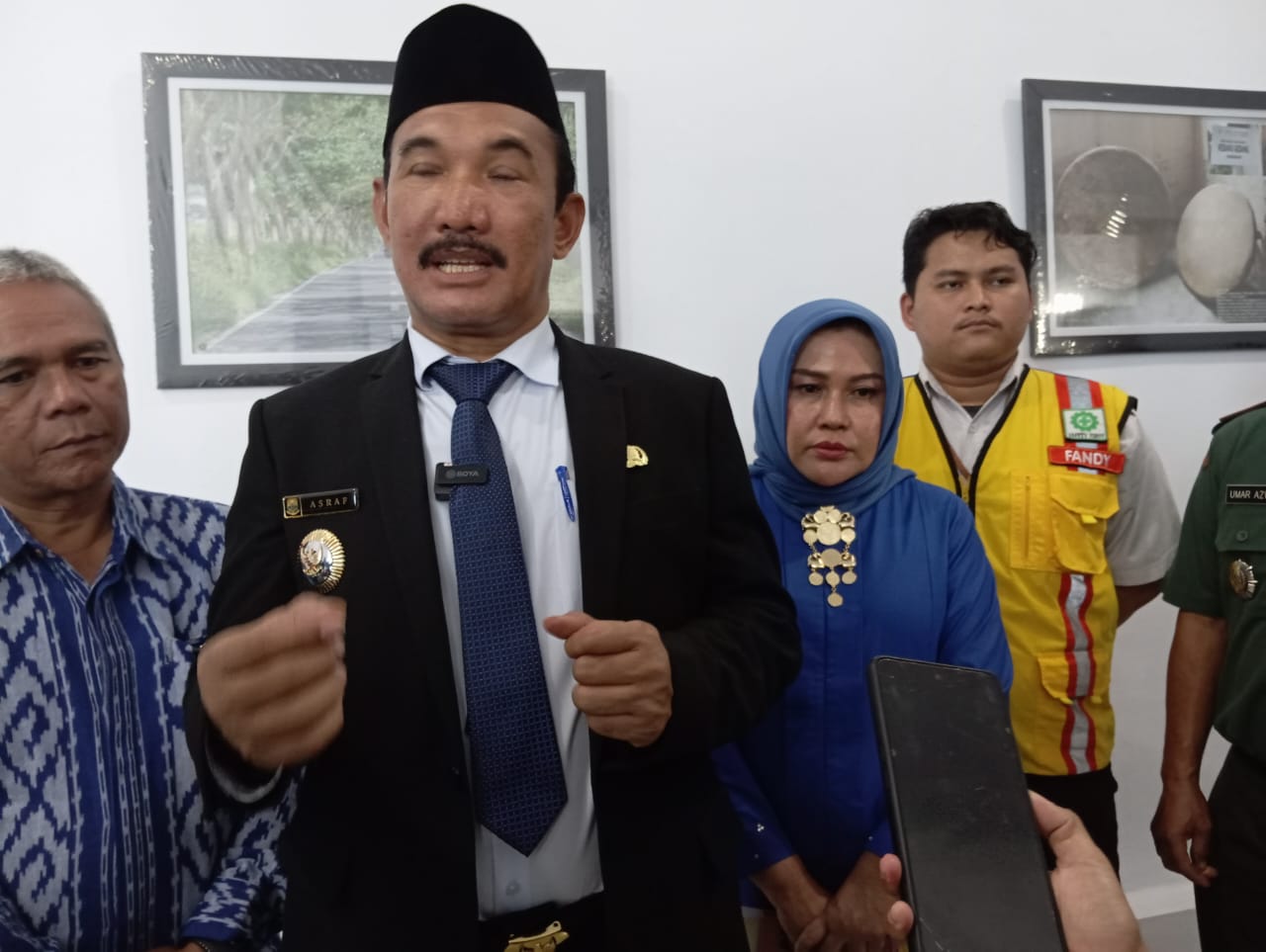 Pj Bupati Kerinci Asraf Membuka Pelatihan Pembekalan dan Uji Sertifikasi Tenaga Kerja Konstruksi Tingkat Terampil 2024