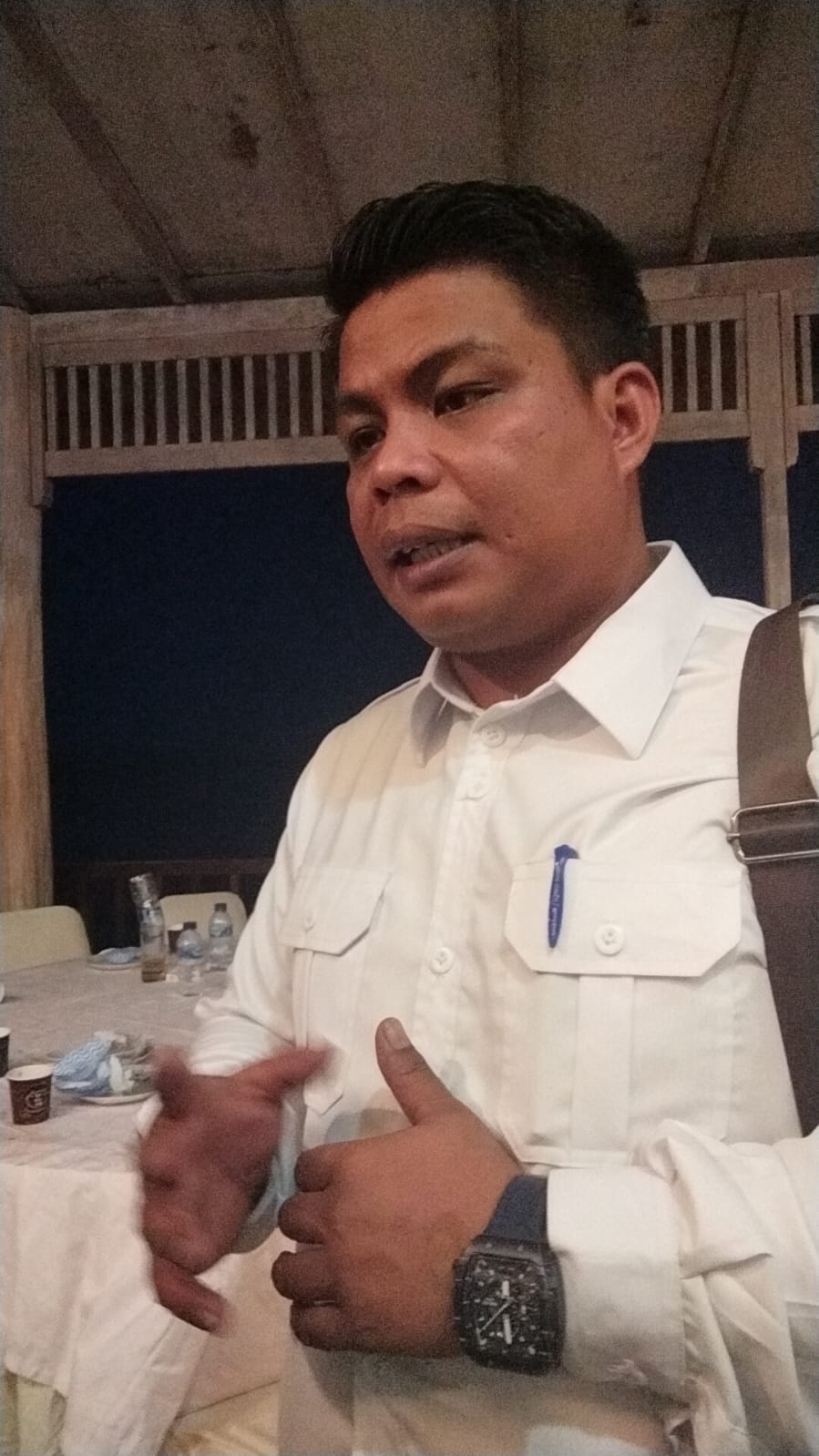 Saksi Paslon Nomor 02 Tak Tandatangani Hasil Pleno Rekapitulasi Suara di Natuna