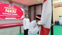Jelang Pergantian Tahun, Lima Narapidana Kasus Terorisme Lapas Surabaya Nyatakan Ikrar Setia Kepada NKRI
