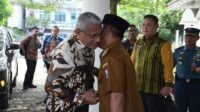 Walikota Tanjungbalai H Waris Tholib Beserta Forkopimda Menyambut Rombongan Kepala BNN RI, Kementerian, perwakilan Pemerintah Provinsi Sumatera Utara, Kapolda Sumatera Utara