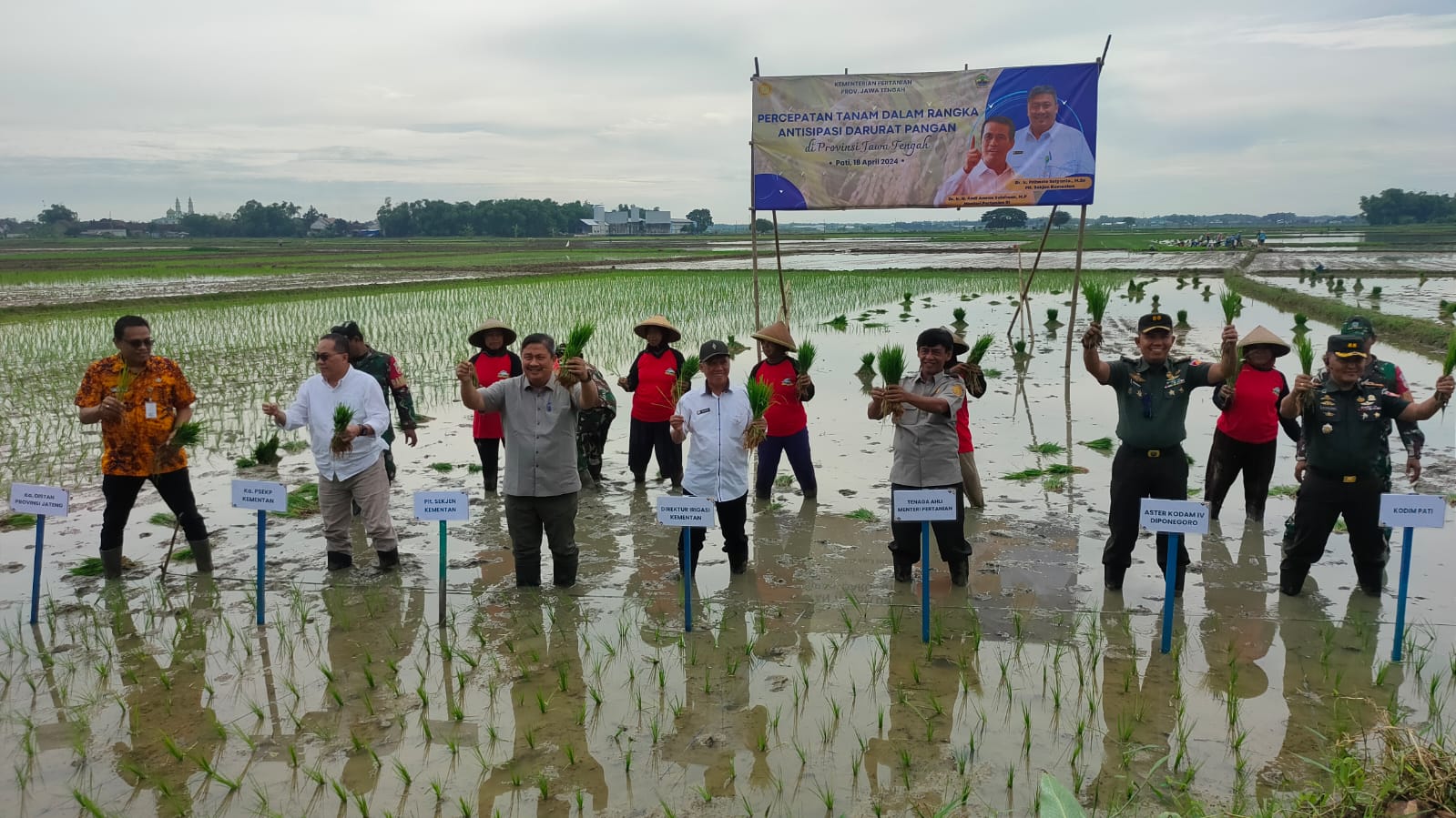 Halal Bihalal Idul Fitri 1445 Hijriah Kementerian Pertanian, Mentan Amran Bicara Cinta Membangun Pertanian Gemilang