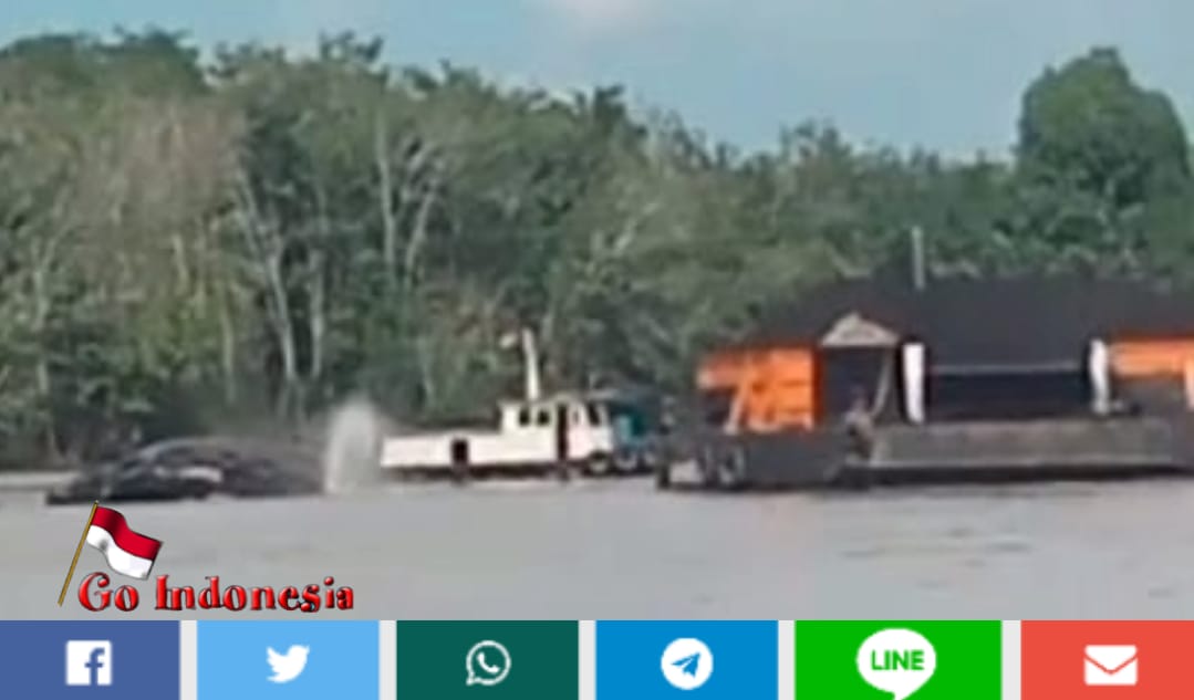 Tarik Tongkang Batu Bara, Tagboat Sumber 4 Tengelam di Simpang 3 Tembesi