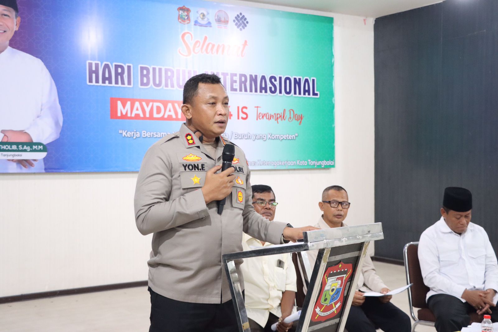 Polres Tanjung Balai Turunkan 142 Personel Dalam Pengamanan (MayDay) Hari Buruh Internasional