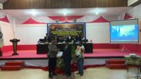 Kapolres Diwakili Kabagops Polres Teluk Wondama Hadiri Rapat Pleno Terbuka Penetapan Perolehan Kursi dan Calon Terpilih Anggota DPRD Teluk Wondama Pemilu 2024