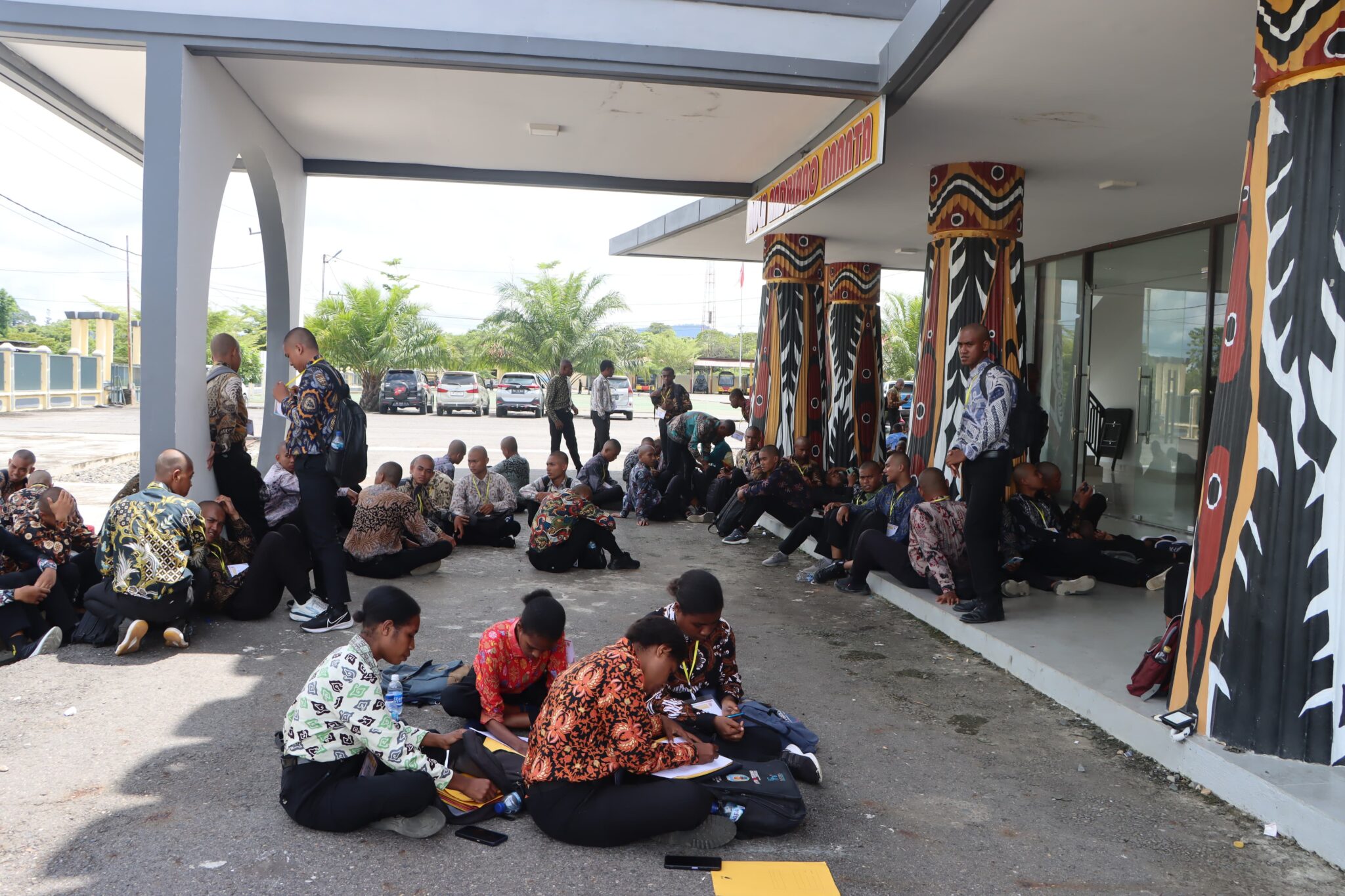 Casis Polri 2024 Polres Teluk Bintuni, Telah  di Laksanakan Tahap Pemeriksaan Administrasi Awal
