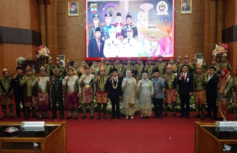 DPRD Musi Rawas Rapat Paripurna Istimewa Dalam Rangka Memperingati HUT Kabupaten Mura Ke-81
