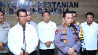 Wujudkan Peningkatan Ketersediaan Pangan, Kapolri-Mentan Tantadangani MoU