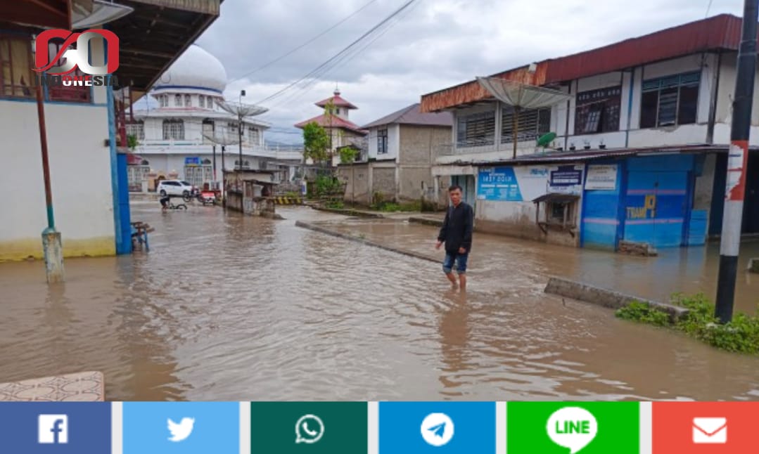 Pemerintah Hanya Diam Tidak Ada Tindakan, Tiga Desa di Tanjung Tanah Dilanda Banjir