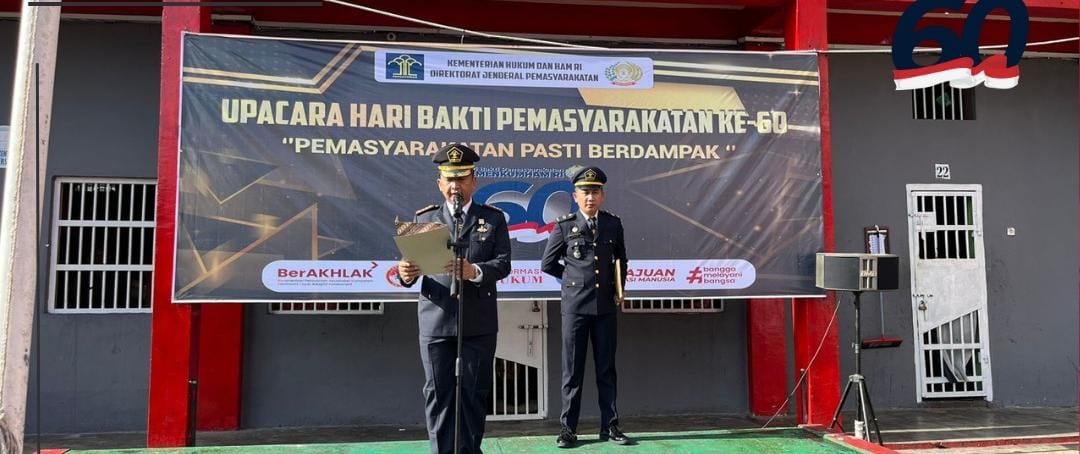 Peringati Hari Bhakti Permasyarakatan Ke 60 Tahun