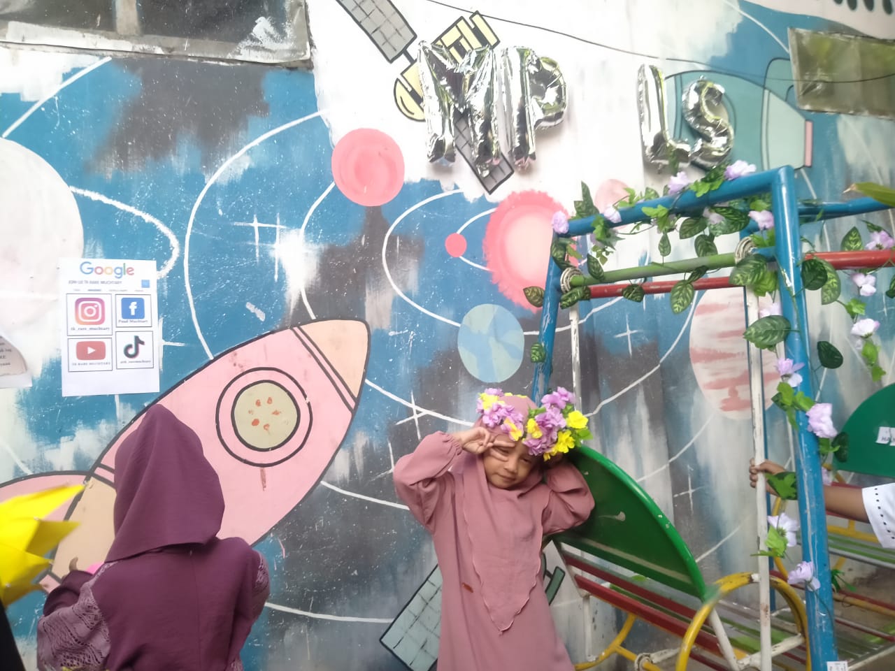 Aishwa Mengikuti MPLS di TK Rare Muchtary Yayasan Perguruan SPMAA Bali
