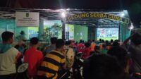 agus Tokoh Pemuda Botania Garden Rw.043 Ajak Nobar Semifinal Timnas Indonesia Vs Uzbekistan di Gedung Serba Guna