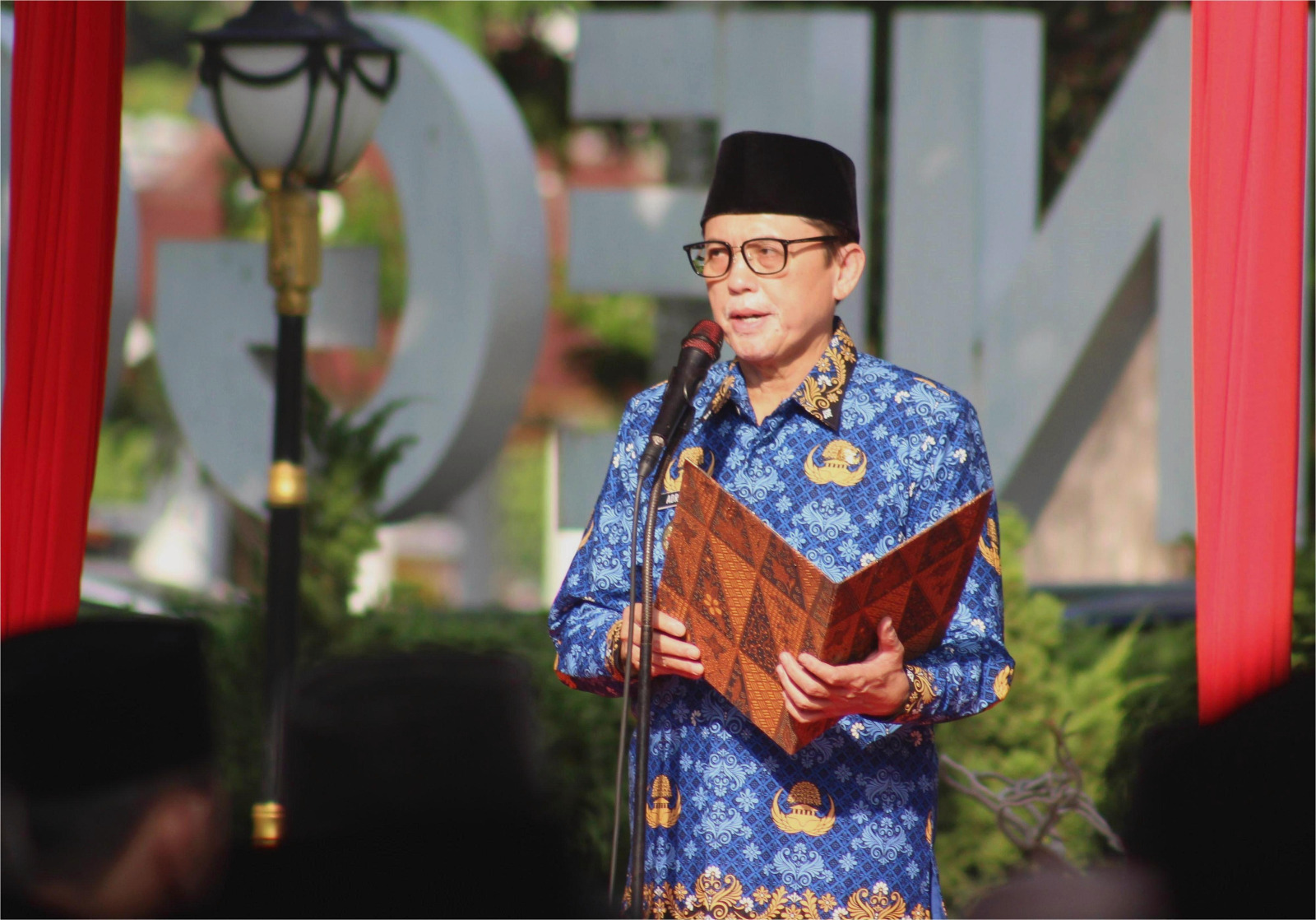 Pemkab Bojonegoro Gelar Upacara Hari Pendidikan Nasional, Terus Gotong Royong untuk Gerakan Merdeka Belajar