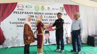 SMK PGRI 2 Lahat Gelar Pelepasan 242 Siswa Sekaligus MOU Dengan PT.United Trctors