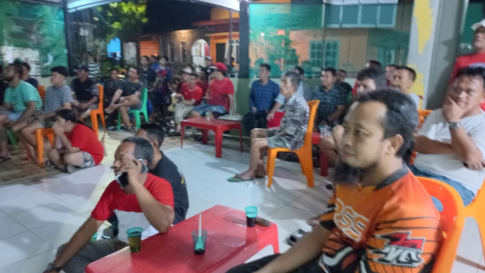 Bagus tokoh pemuda Ketua Rw 043 mengatakan turut bangga dengan pencapaian Timnas Indonesia U-23 saat ini