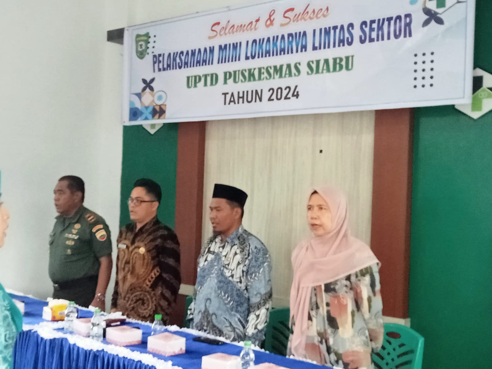UPTD Puskesmas Siabu, Mandailing Natal Gelar Mini Lokakarya Lintas Sektoral