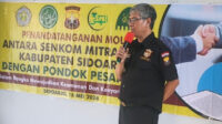 Senkom Mitra Polri Sidoarjo dan Pondok Pesantren Tandatangani MoU untuk Peningkatan Keamanan dan Ketertiban