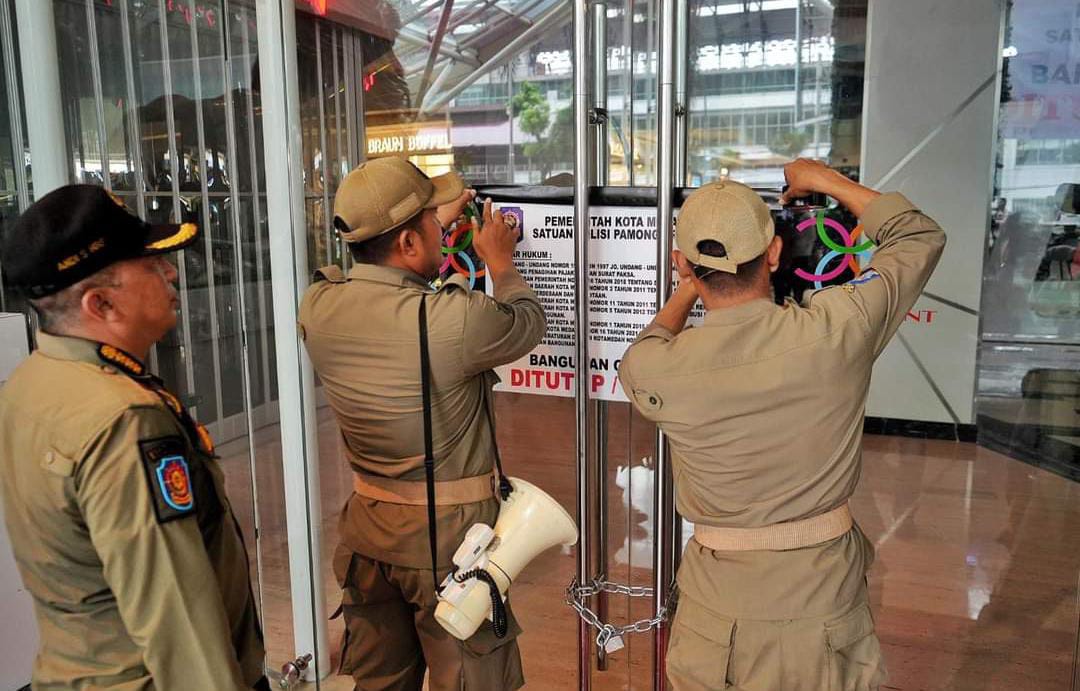 Mall Center Point Di Segel Diduga Tunggak Pajak hingga 250 Milyar