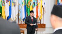Lantik Pejabat Di lingkungan Kemendagri , Plt. Sekjen Kemendagri Beri Perhatian Dan Prioritas Terhadap Pengembangan Kompetisi ASN Secara Keseluruhan