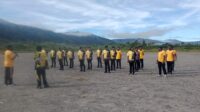 Polres Pegunungan Arfak Laksanakan Giat Kesemaptaan Jasmani Semester I T.A. 2024