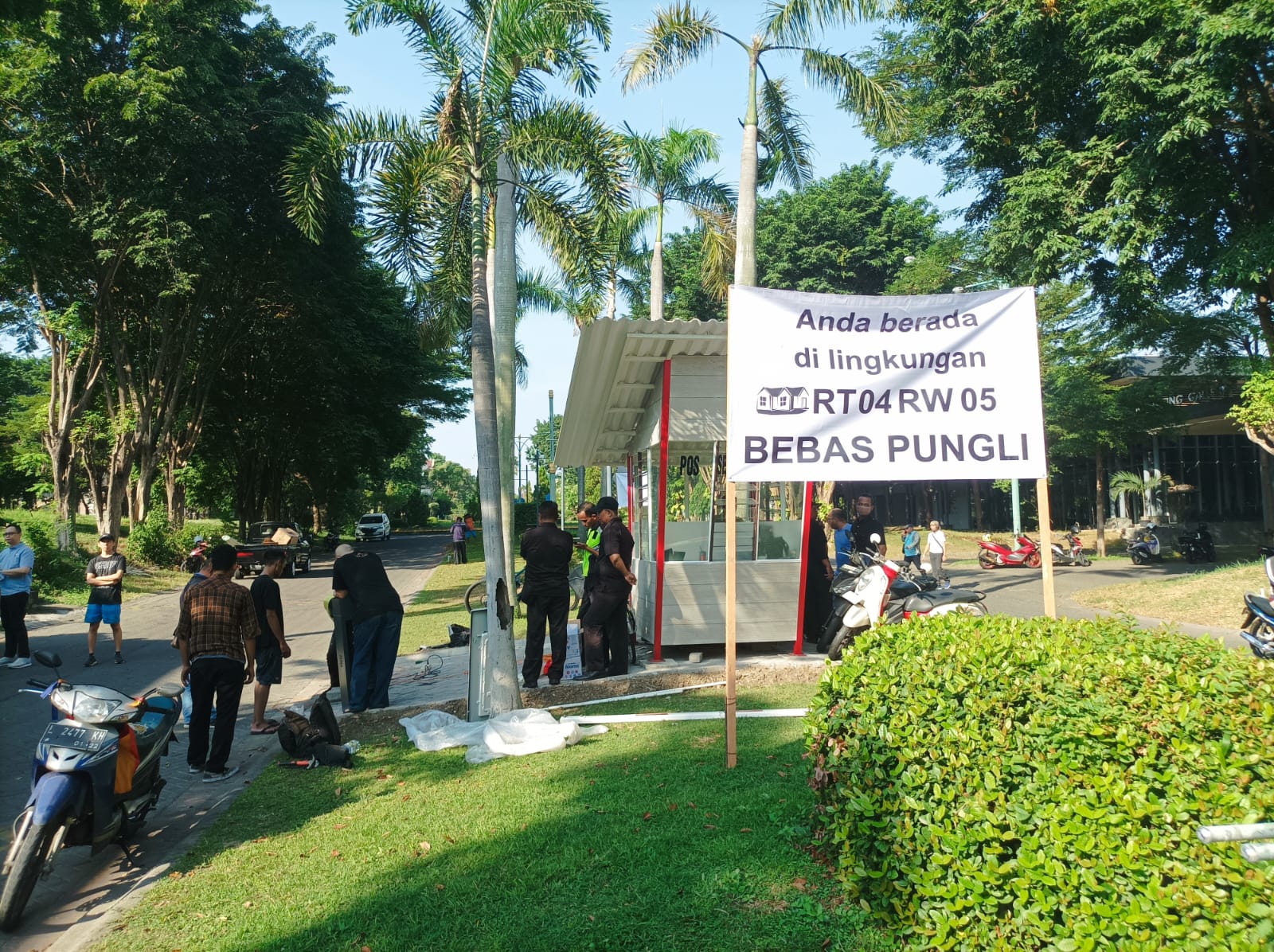 Ricuh, Pemasangan Portal Elektronik oleh Warga Ditentang Developer Perumahan Darmo Hill