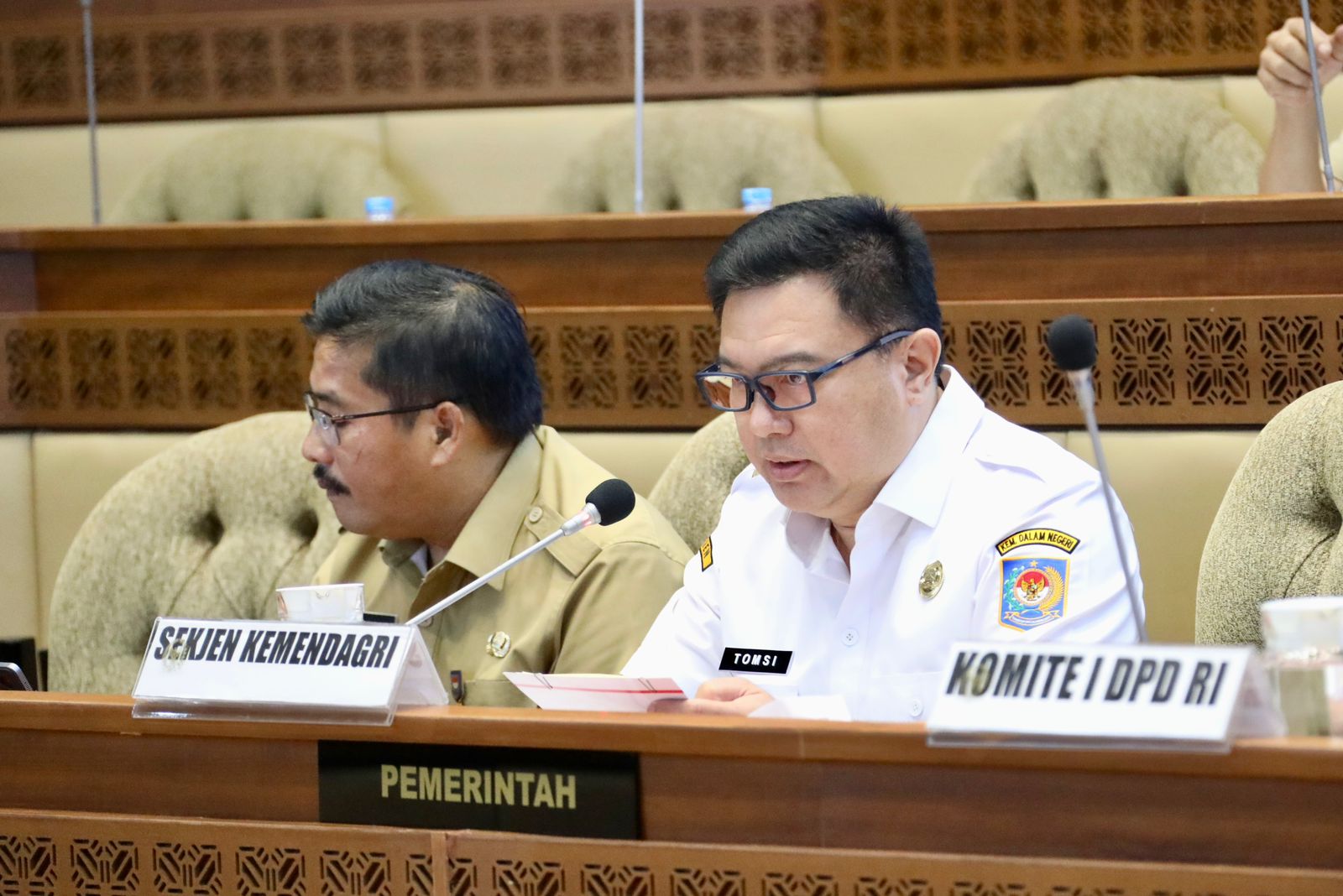 Sekjen Kemendagri : 27 RUU Tahap Pertama Dari Paket 254 RUU Tentang Kabupaten/Kota Yang Disiapkan Komisi II DPR RI