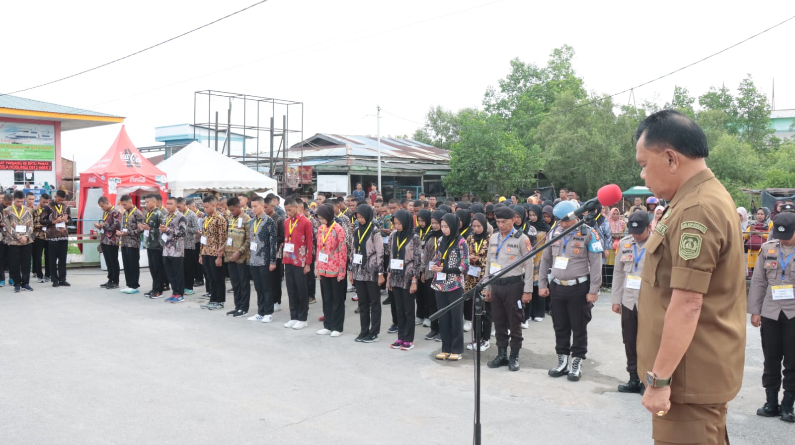 Plt Bupati Asmar Lepas 162 Casis Rekpro Bintara Polres Meranti