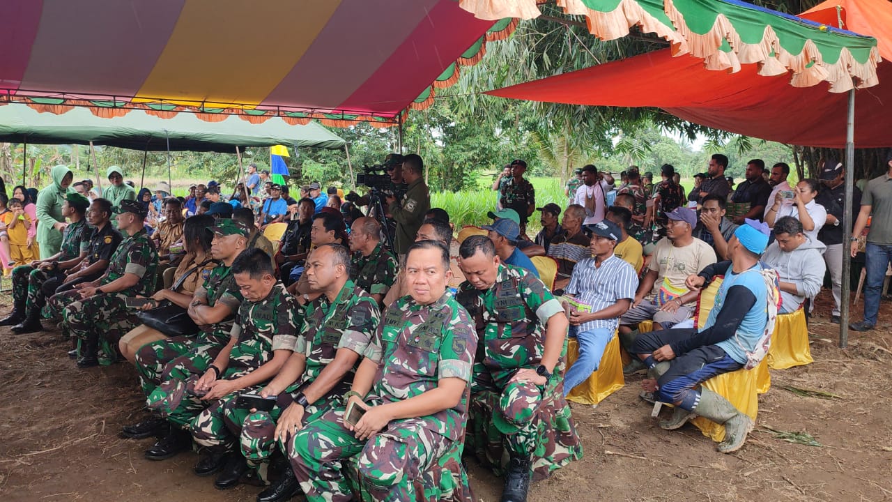 nisiatif Dan Stimulus Pangdam Kasuari Hadirkan Pipanisasi Bagi Masyarakat Wujudkan Hanpangan