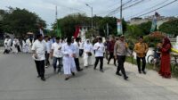 Walikota Tanjung Balai H Waris Tholib melaksanakan Pawai Ta'aruf MTQ Ke-56 Tingkat Kotamadya.